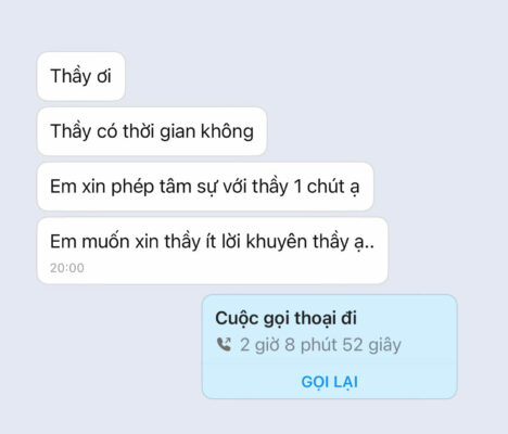 Câu chuyện tư vấn